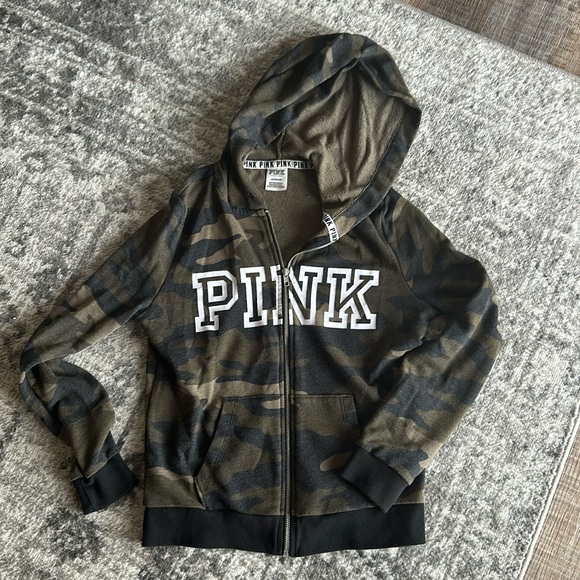 PINK zip up - Picture 1 of 4